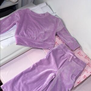 Lavender Kids Pajamas Set